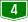 4 (Hu) Otszogletu zold tabla.svg