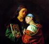 Blessing of the wedding by Sergei Gribkov 1886.jpg