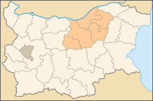 Северно-Центральный регион на карте