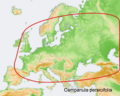 Distribution map Campanula persicifolia.png
