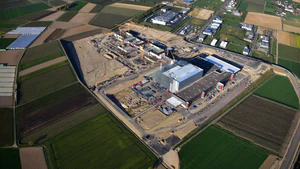 Новый комплекс в Графшафте, аэроснимок апреля 2016&nbsp;года