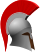 Hoplite helmet.svg