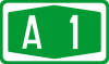 Motorway-A1-Hex-Green.svg