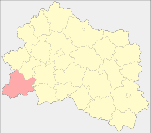 Дмитровский район на карте