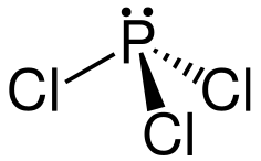 Structural formula of phosphorus trichloride.svg