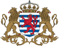 Coat of arms of Luxembourg (Middle).svg