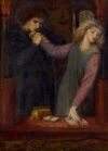 Dante Gabriel Rossetti - Hamlet and Ophelia (1866).jpg