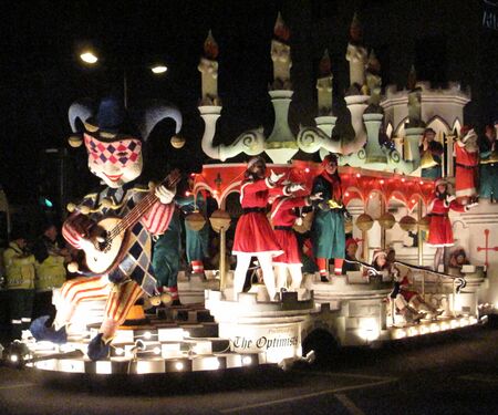 Battle of Flowers parade, La Fête dé Noué, 13 December 2009
