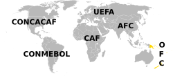 Oceania Football Confederation member associations map.svg