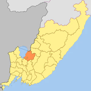 Муниципальный округ Спасск-Дальний на карте