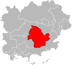 Ле-Люк на карте