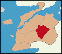 Çanakkale location Çan.svg