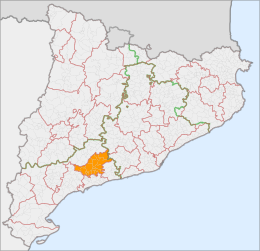 Localització de l'Alt Camp.svg