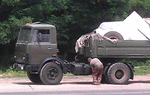 MAZ-5433 road tractor, Armed Forces of Ukraine.jpg