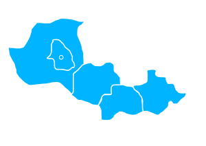Гостынинский повет на карте