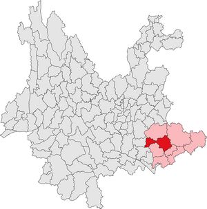 Яньшань на карте