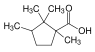 1,2,2,3-tetramethylcyclopentanecarboxylic acid.svg
