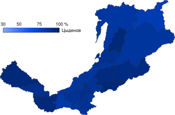 2017 election of the Head of Buryatia map.svg
