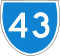 Australian State Route 43.svg