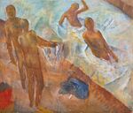 Boys bathing by Petrov-Vodkin (1921, priv.coll).jpg