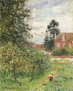 Camille Pissarro - La Maison de l’Anglais, Eragny (PD 1465).jpg
