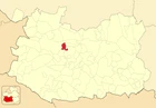 Расположение муниципалитета на карте провинции