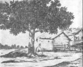 Лермонтов-Крестьянин под деревом-Перо, чернила-1832—34.jpg