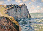 Claude Monet - The Cliff of Aval, Etrétat - Google Art Project.jpg