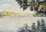 Paul Signac - View of the Seine at Herblay - Google Art Project.jpg