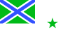 Russia, Flag of Border Guard patrol craft task force commanders 1993.svg