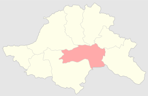 Тифлисский уезд на карте