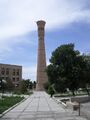 Минарет в Вабкенте (окрестности Бухары) построенный в 1197 году.
