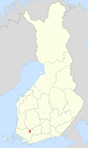 Jokioinen sijainti Suomi.svg