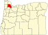 Map of Oregon highlighting Washington County.svg