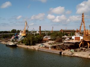 Dry docks of the Liepāja Northern Shipyard in 2006.jpg