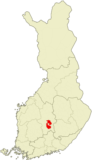 Jüväskülä на карте