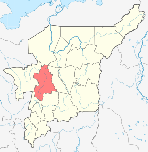 Княжпогостский район на карте