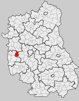 Гмина Понятова на карте