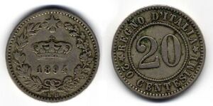 Moneta 20 cent. Regno di Italia 1894.jpg