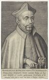 Portret van de jezuïet Everardus Mercurianus Portretten van generaal oversten van de jezuïeten (serietitel) Effigies præpositorvm generalivm societatis Iesv (serietitel), RP-P-1907-3912.jpg