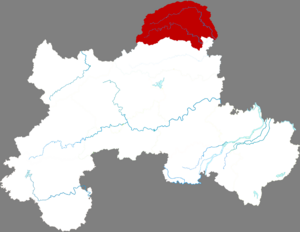 Цзинъань на карте