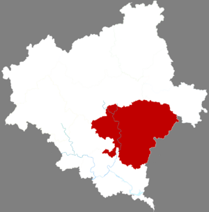 Цзяньоу на карте