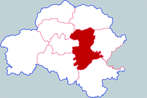 Жунань на карте