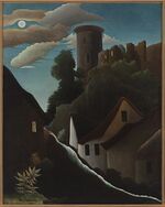 Henri Rousseau - Landscape with castle.jpg