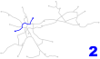 Krakow tram line 2.svg