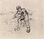 Sketch of a Peasant Working f 1551v jh 1947.jpg