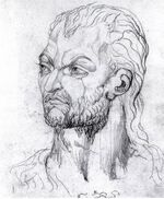 William Blake, Visionary Head of Owen Glendower, 1819.jpg