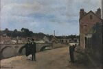 Camille Pissarro - Vue de Pontoise, quai du Pothuis - 1867.jpg