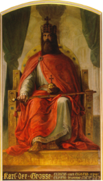 Kaisersaal Frankfurt am Main, Nr. 01 - Karl der Große, (Philipp Veit).png