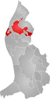 Эшен на карте